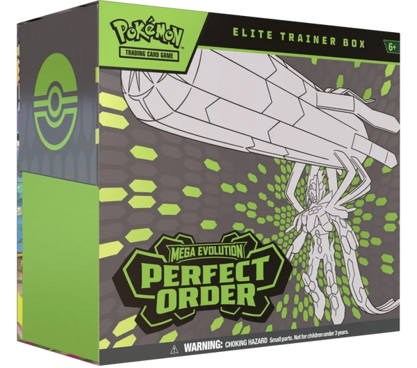 Pokemon TCG - Mega Evolution - Perfect Order - Elite Trainer Box