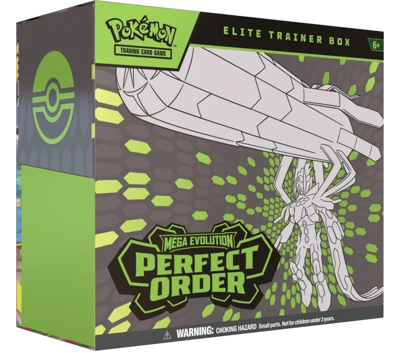 Pokemon TCG - Mega Evolution - Perfect Order - Elite Trainer Box