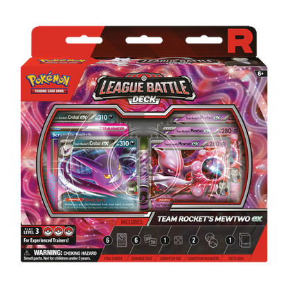 Pokemon TCG - Scarlet & Violet - League Battle Deck - Team Rocket's Mewtwo ex
